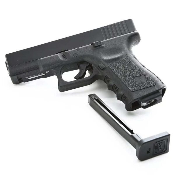 MegaKit Pistola Airgun CO2 Glock G11 4,5mm + Case + Esferas + CO2 + Silicone + Alvos - Imagem 3