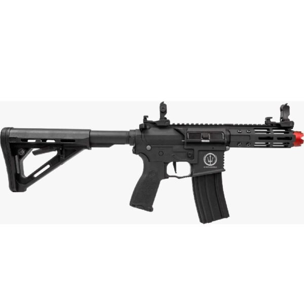 Mega Kit M4 Neptune PDW Eletrônica Airsoft + Case + Bateria + Carregador + BBs + Alvos - Imagem 4