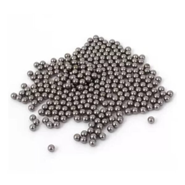 Kit 300 esferas de metal aço 4,5mm + 15 cilindros CO2 12g - Imagem 4