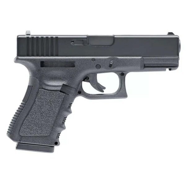 MegaKit Pistola Airgun CO2 Glock G11 4,5mm + Case + Esferas + CO2 + Silicone + Alvos - Imagem 4