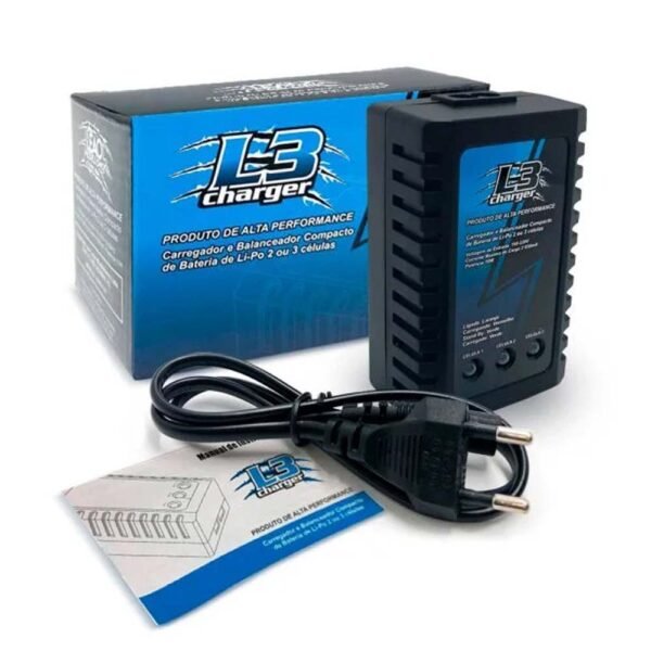 Carregador de Bateria Lipo L3 Compact 2S/3S Bivolt