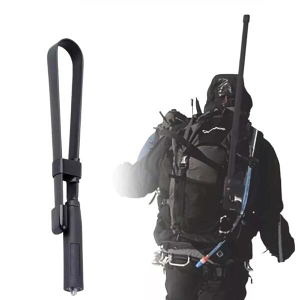 Antena Dobrável 72cm Alto ganho p/ Rádio Baofeng