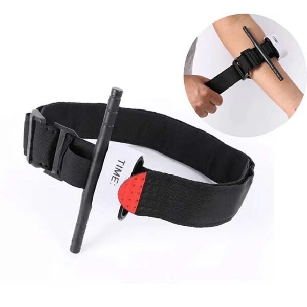 Kit Bolso Preto + Torniquete + Tesoura Primeiros Socorros - Image 5