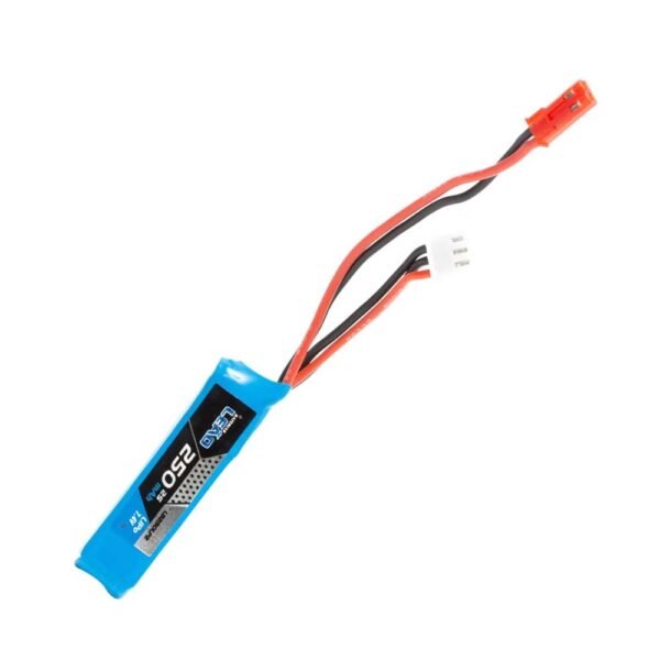 Bateria de Lipo 250mAh 20C p/ Pistola Elétrica Airsoft (AEP)