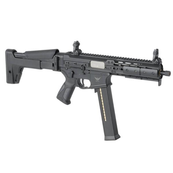 MegaKit Airsoft Aeg M917 UTR 45 Eletrônica + Case + Bateria + Carregador + BBs + Alvos - Image 5