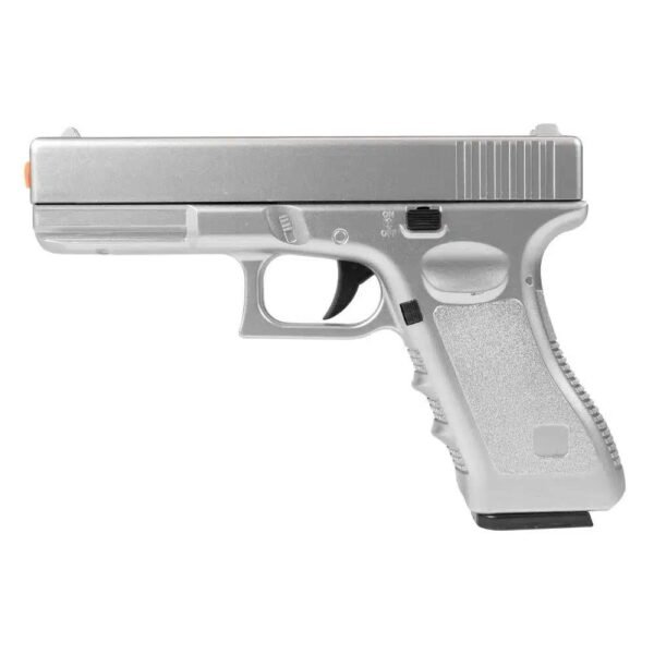 Pistola Airsoft Spring (mola) Glock V20 Silver Full metal - Vigor